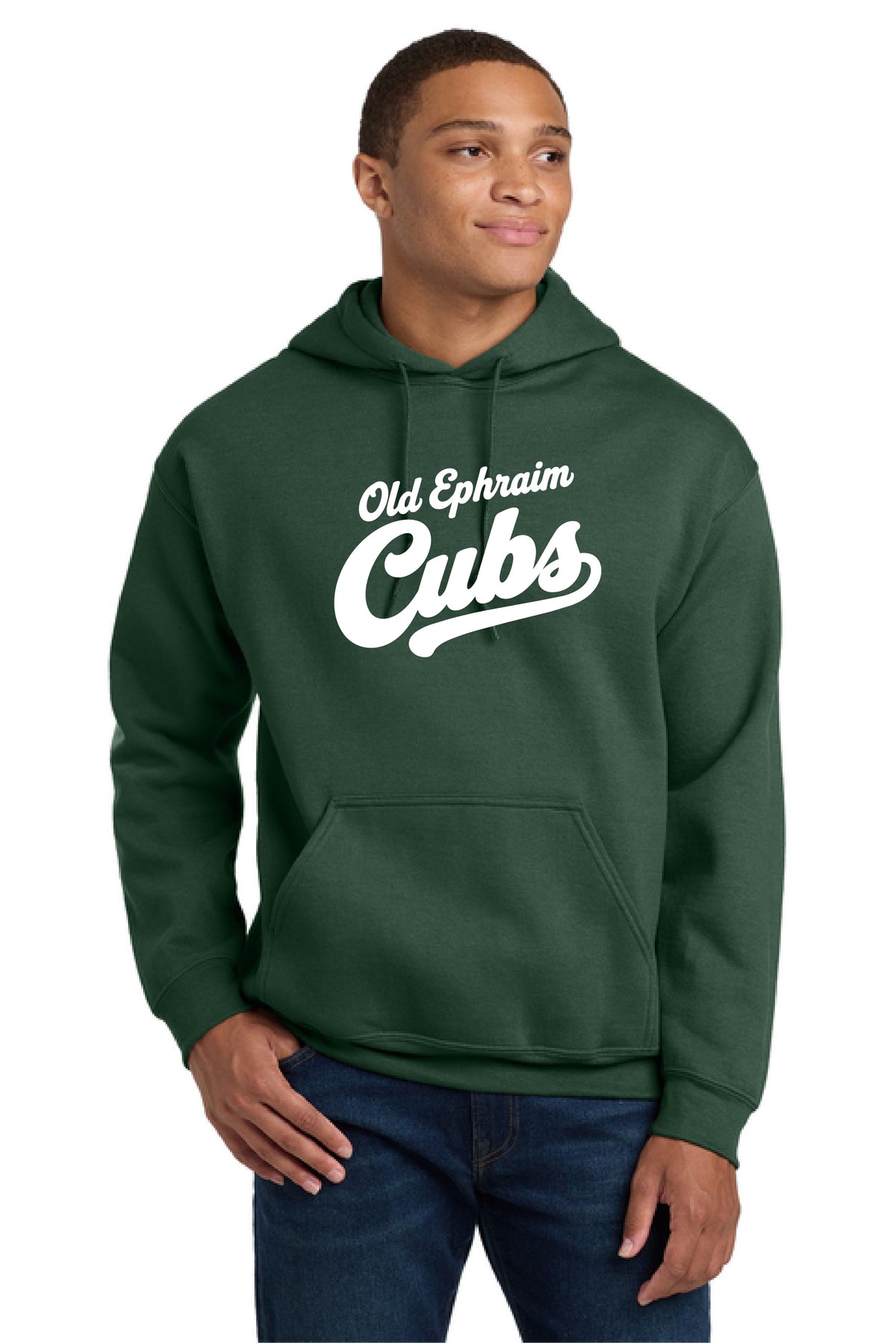 Old Ephraim - Cubs - 18500 Adult Easy Fleece Pullover Hoodie