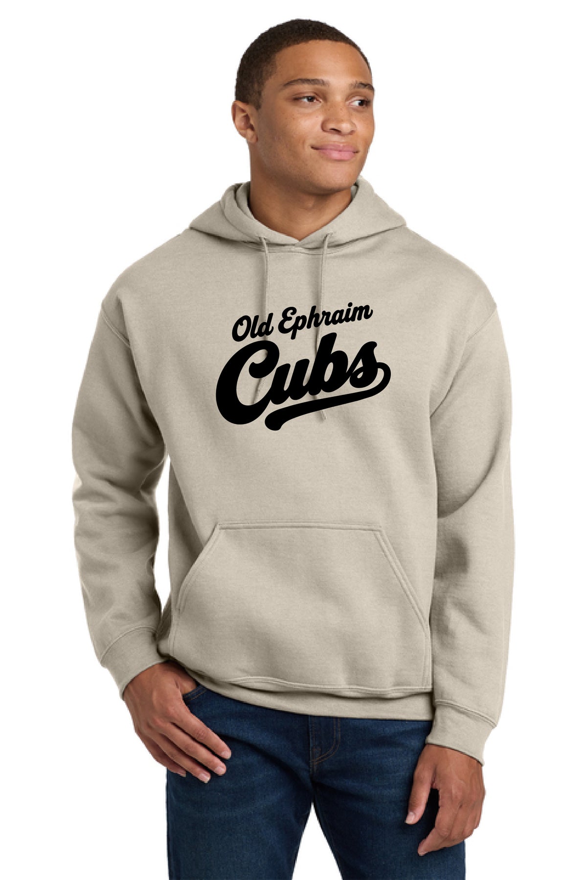 Old Ephraim - Cubs - 18500 Adult Easy Fleece Pullover Hoodie