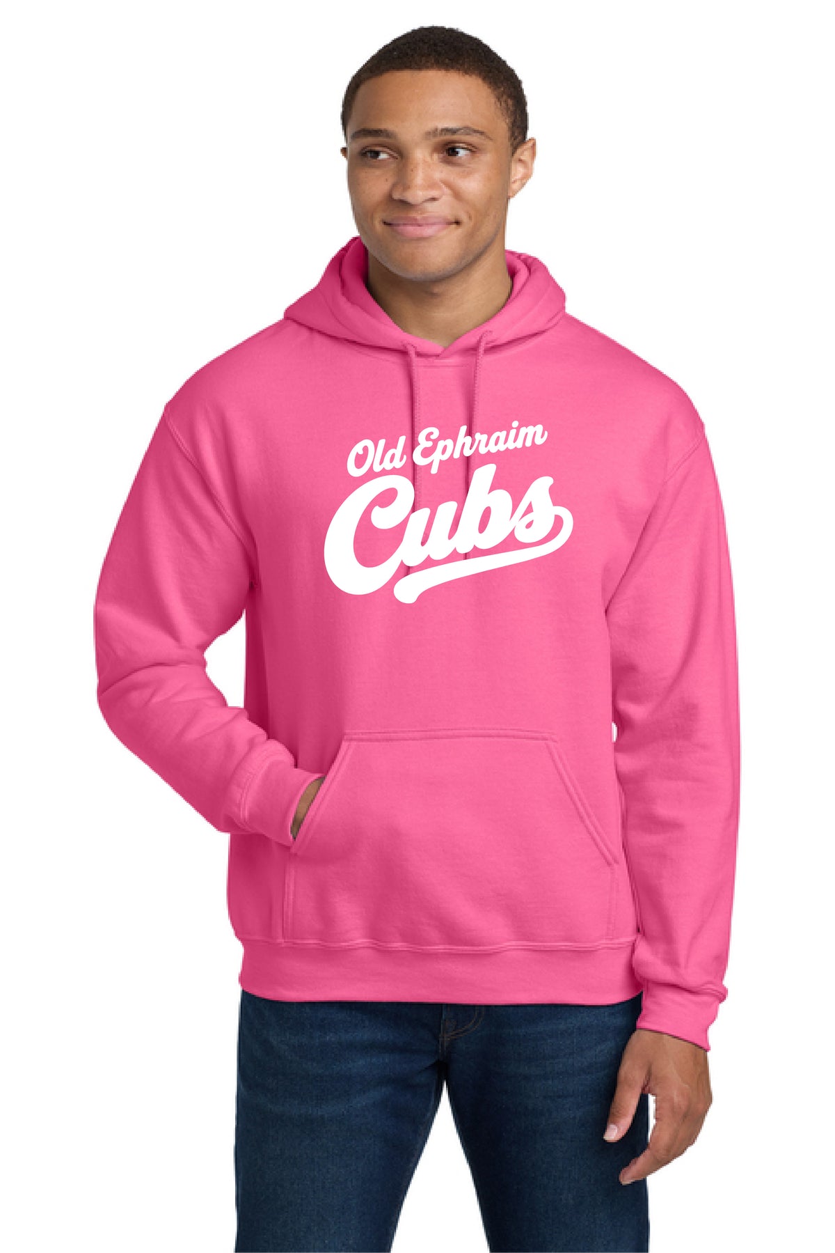 Old Ephraim - Cubs - 18500 Adult Easy Fleece Pullover Hoodie