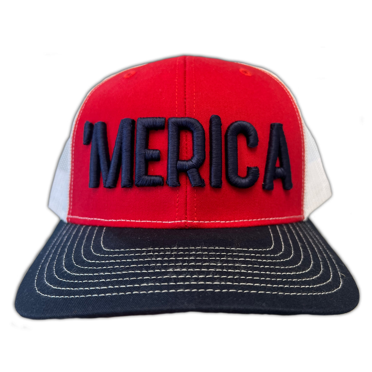 'Merica Puff Adult Hat