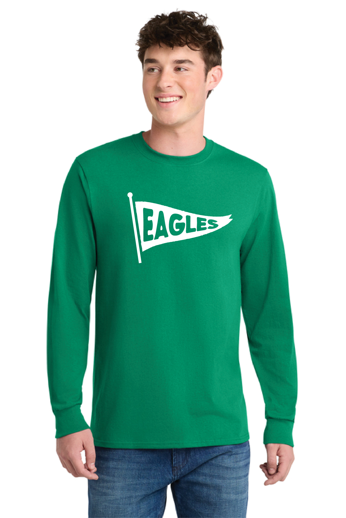 RHE - Flag - PC55LS Adult Long Sleeve Core Blend Tee