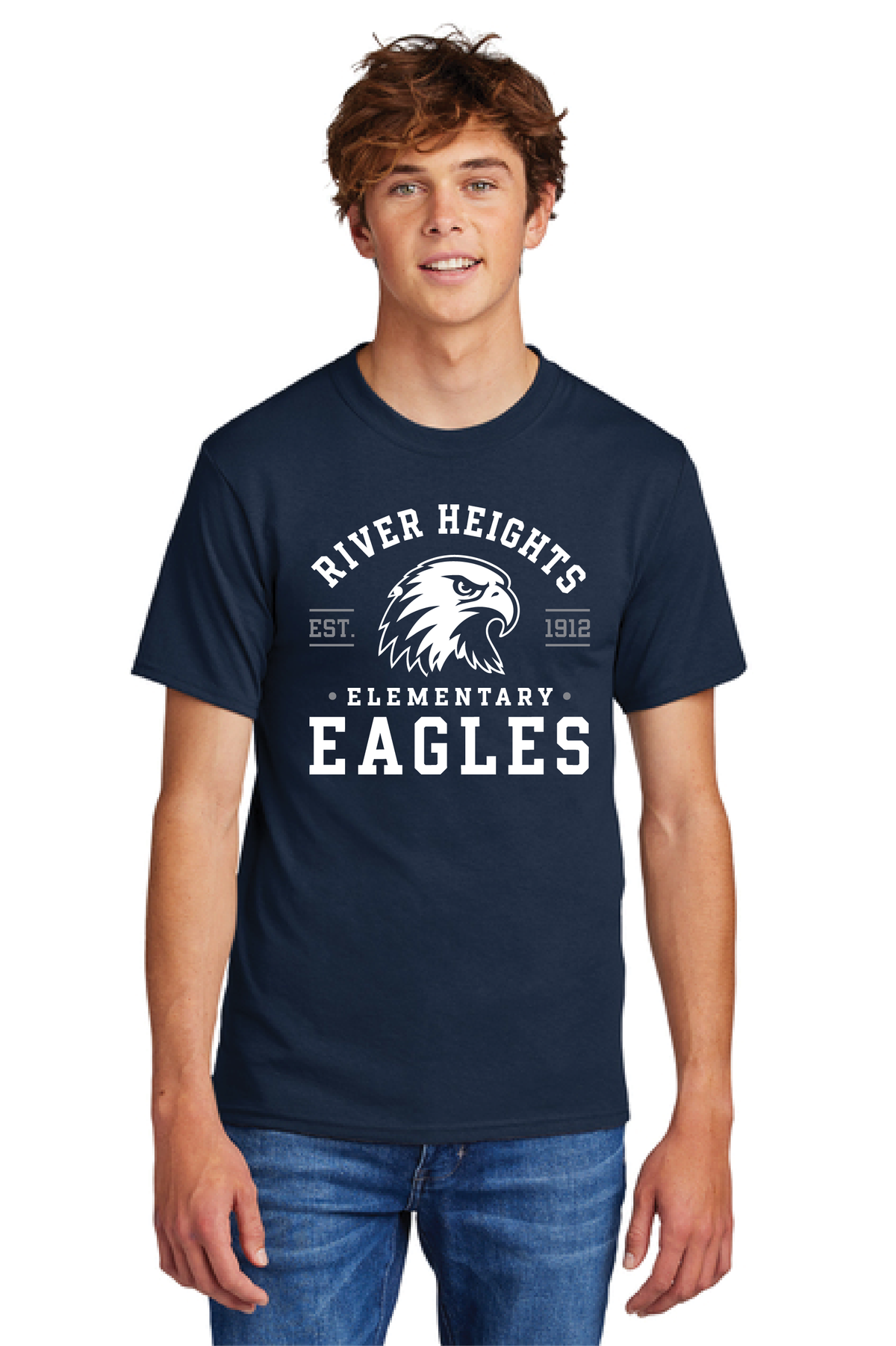 RHE - Eagle - PC55 Adult Core Blend Tee
