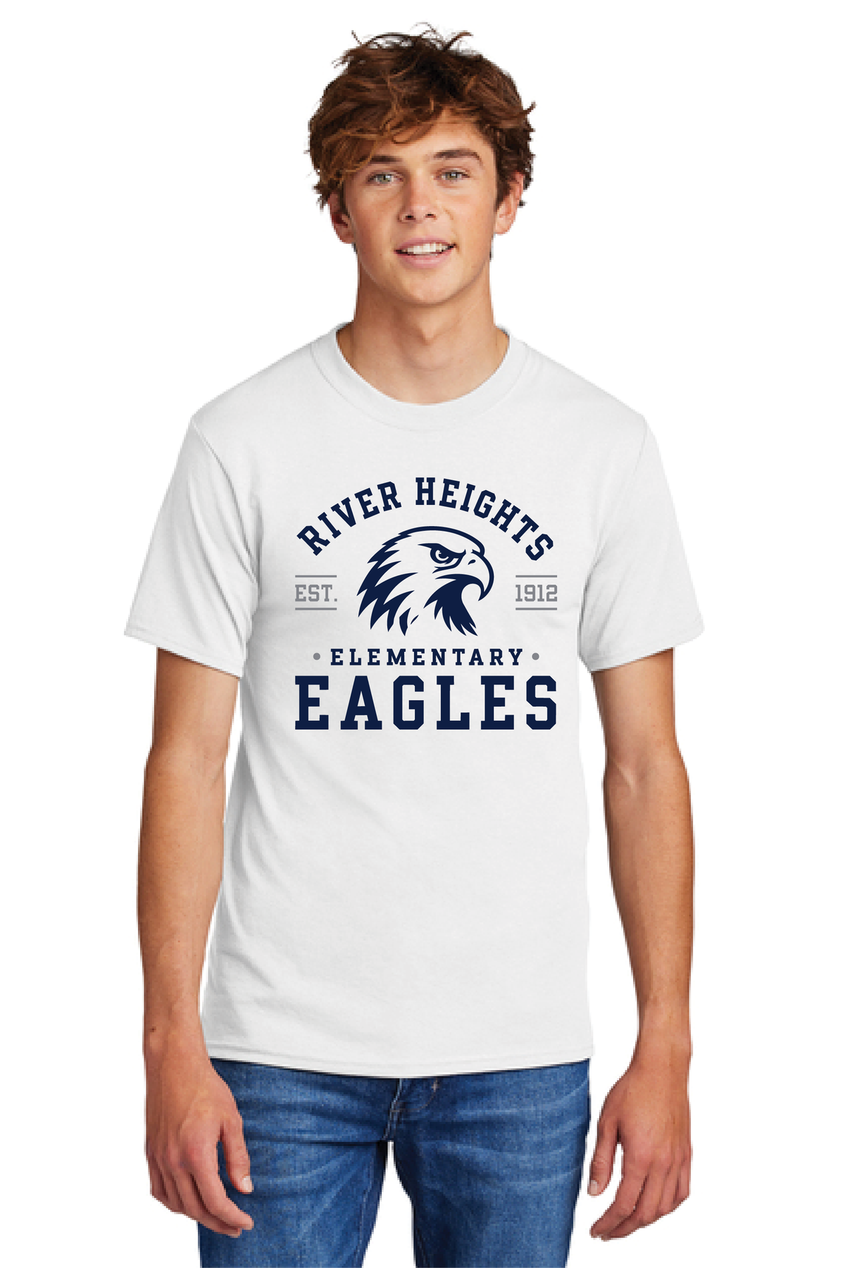 RHE - Eagle - PC55 Adult Core Blend Tee
