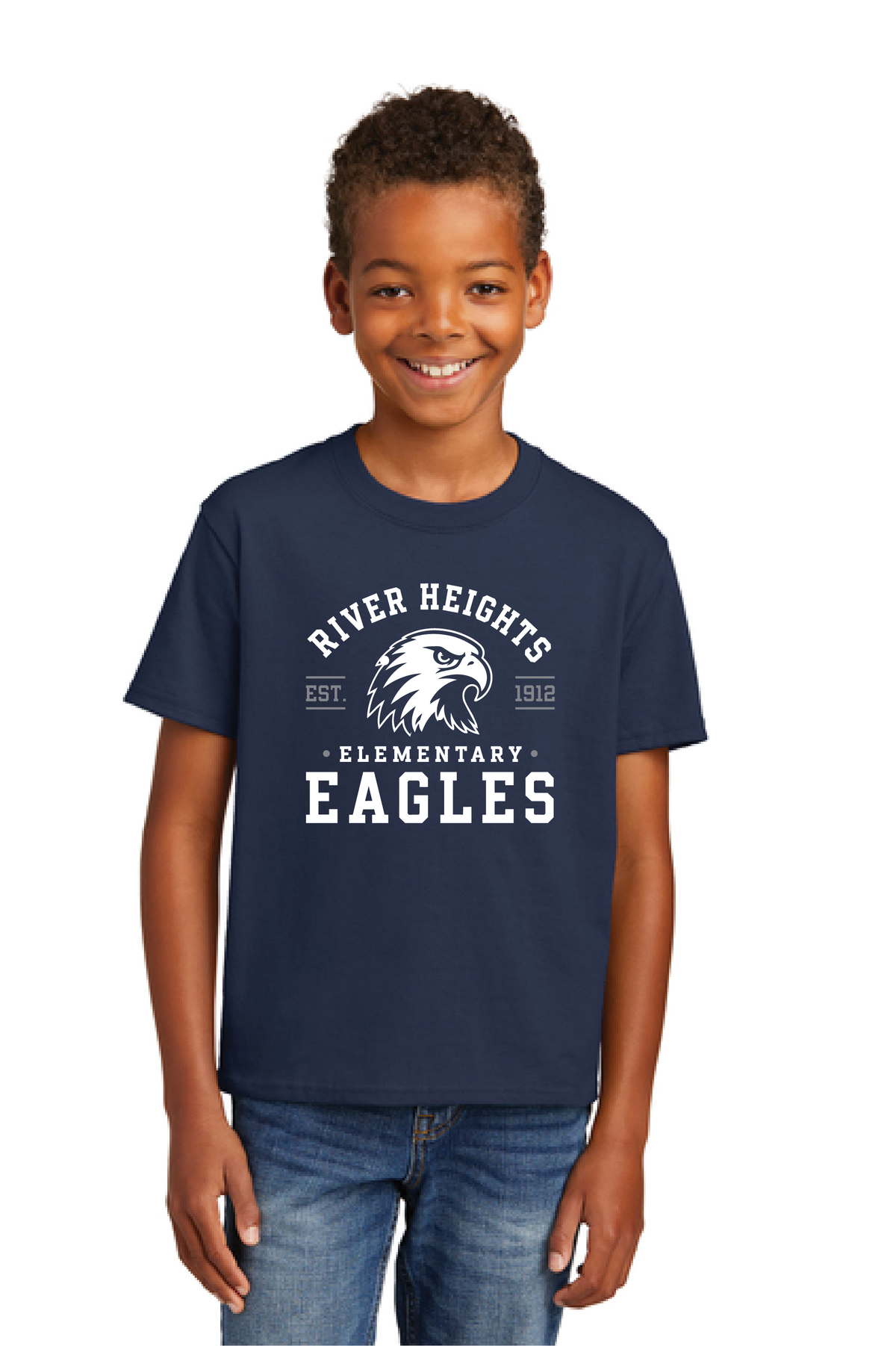 RHE - Eagle - PC55Y Youth Core Blend Tee