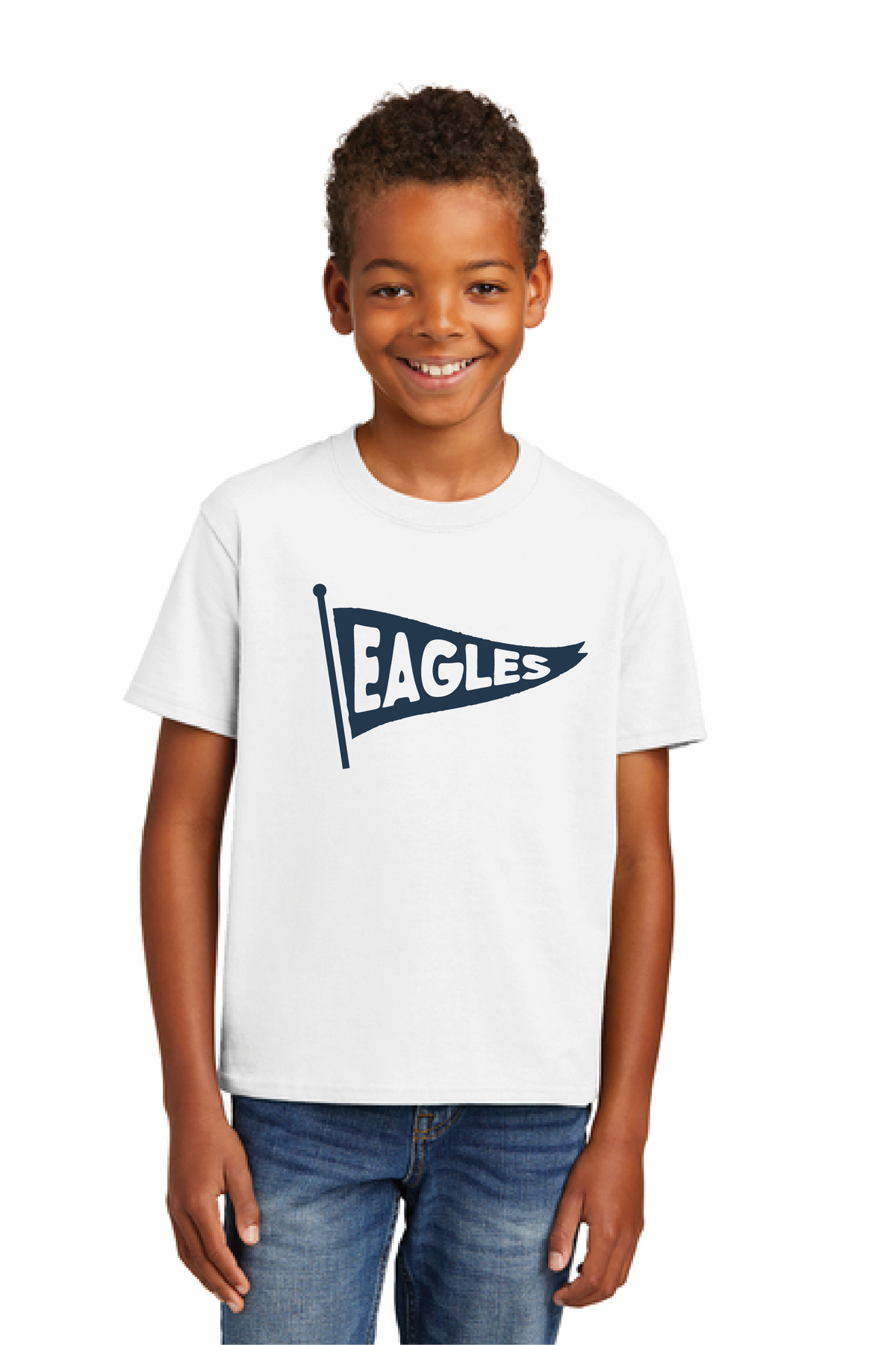 RHE - Flag - PC55Y Youth Core Blend Tee