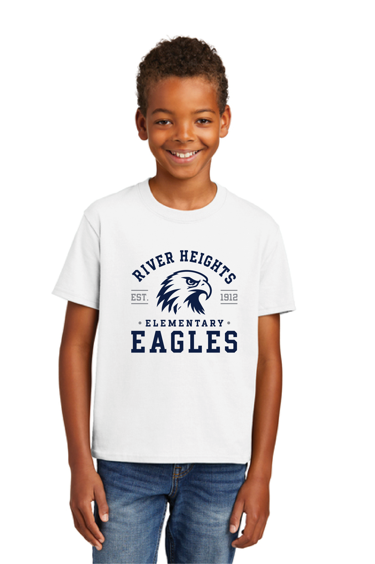 RHE - Eagle - PC55Y Youth Core Blend Tee