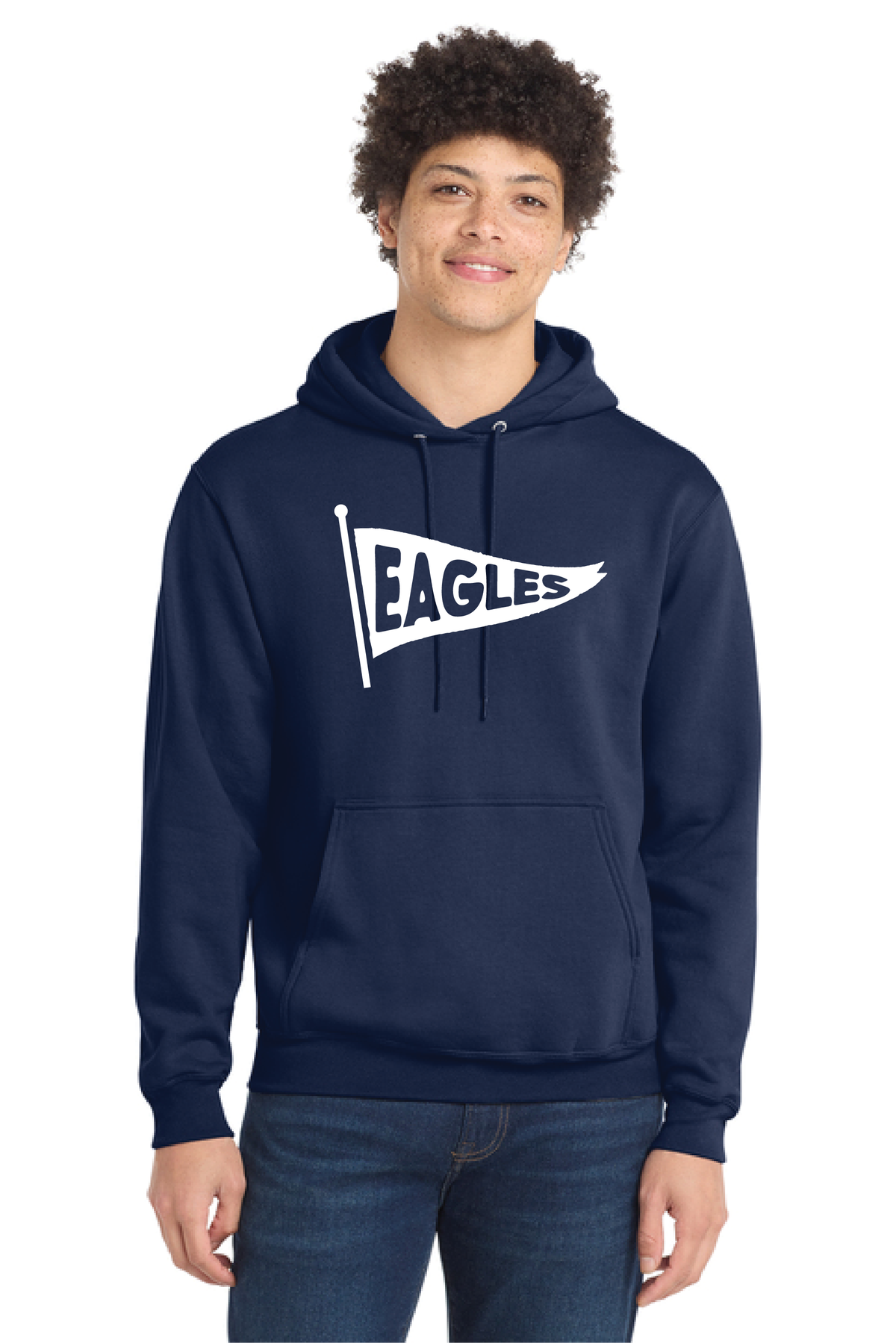 RHE - Flag - PC78H Adult Core Fleece Pullover Hoodie