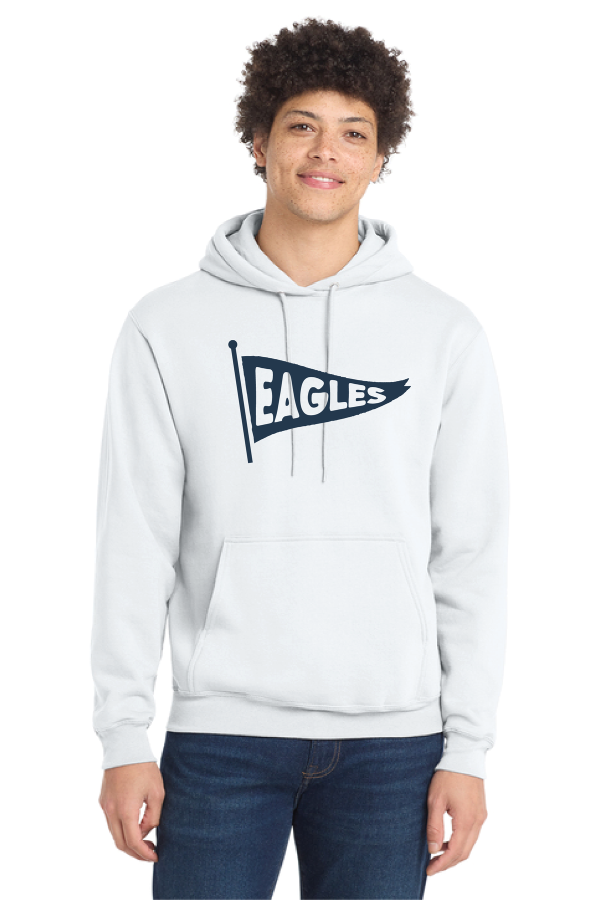 RHE - Flag - PC78H Adult Core Fleece Pullover Hoodie