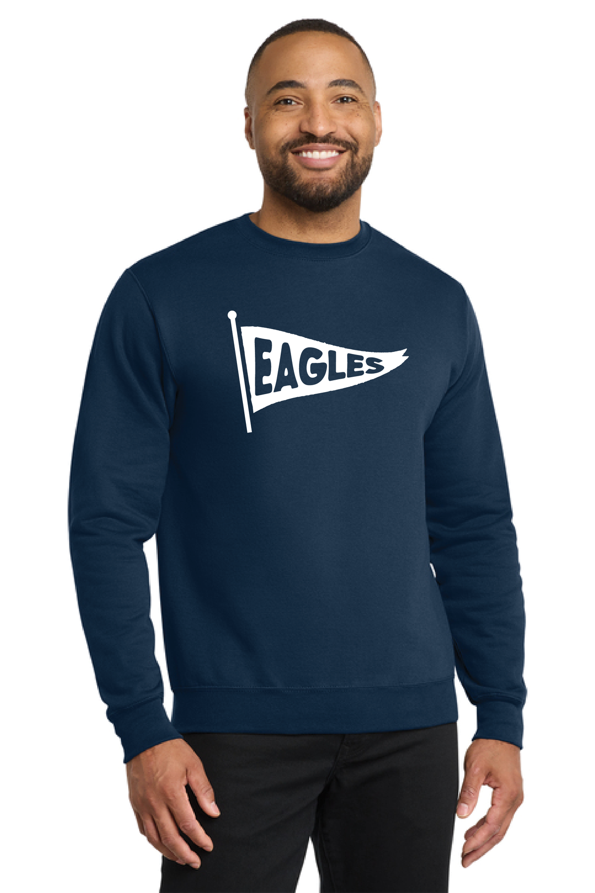 RHE - Flag - PC78 Adult Core Fleece Crewneck Sweatshirt
