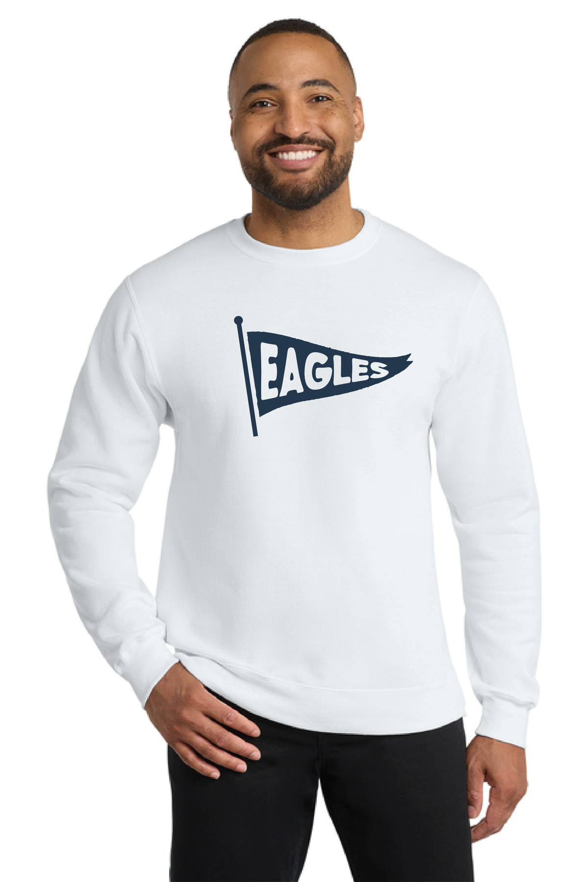 RHE - Flag - PC78 Adult Core Fleece Crewneck Sweatshirt