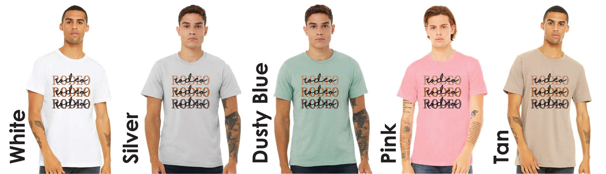 Rodeo Rodeo Rodeo Unisex and Youth Tee