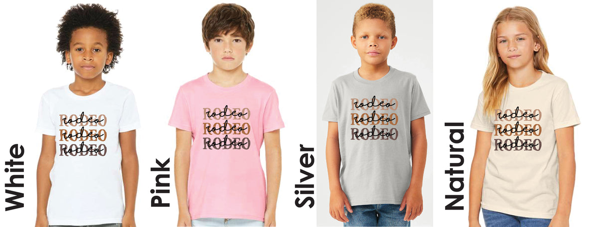 Rodeo Rodeo Rodeo Unisex and Youth Tee