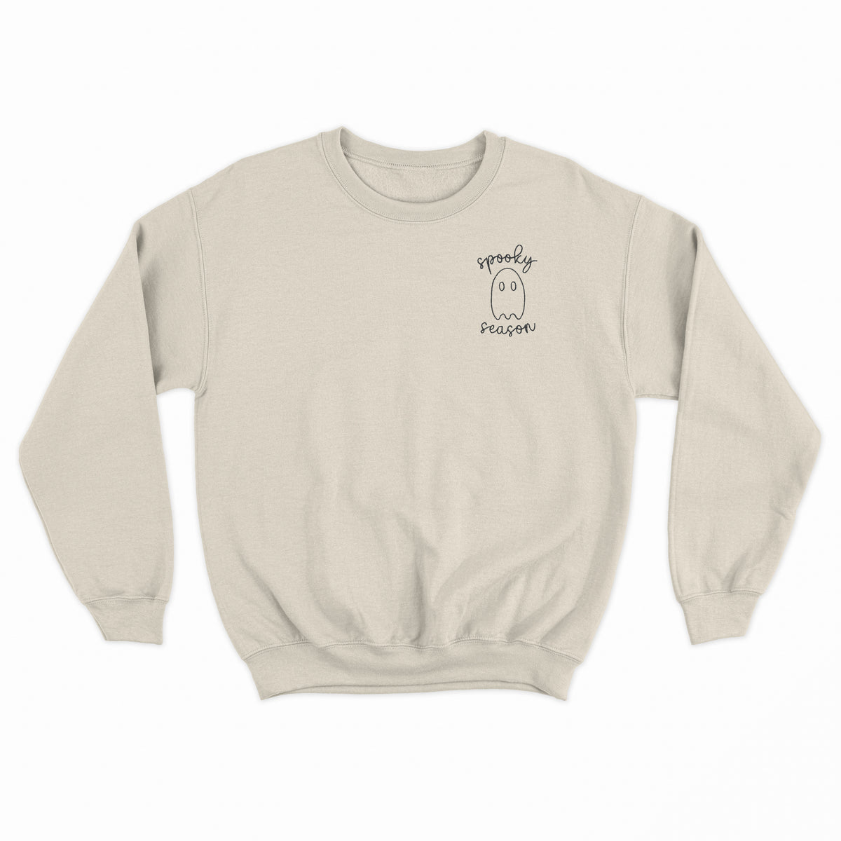 Spooky Season Ghost Crewneck Sweatshirt