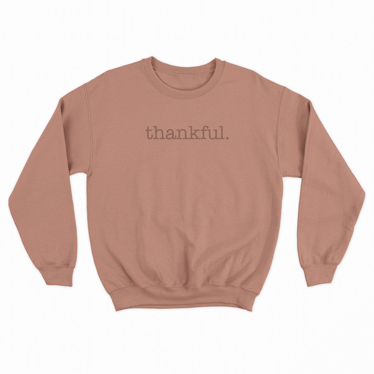 Typewriter Thankful Sweatshirt